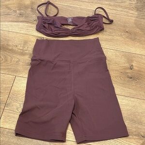 Stylish Women's Mauve Bike Shorts